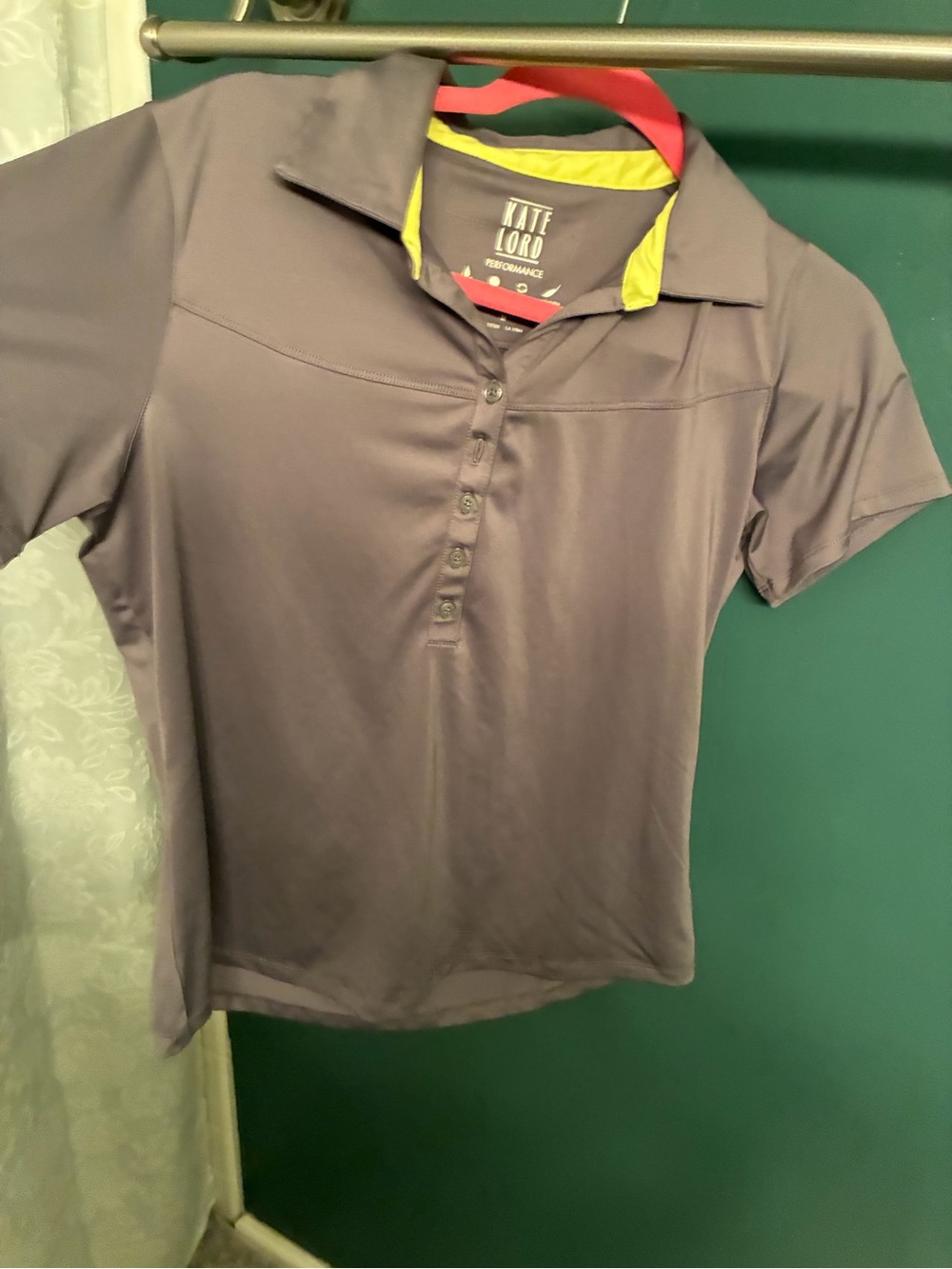 Kate Lord Women's Gray Performance Polo